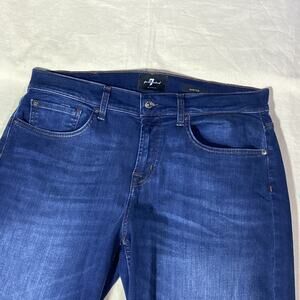 Seven7 For All Mankind Jeans Mens 36x29 Blue Austyn Performance Stretch Comfort
